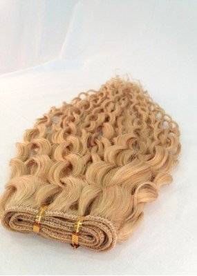 Tissage de cheveux naturel frisé 50 cm