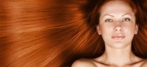 Extensions de cheveux roux